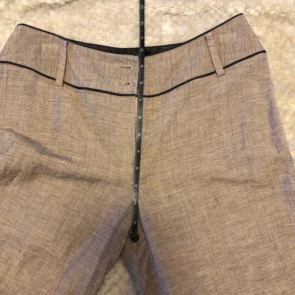 WHBM Brown Cream Tan Sand Pants - Picture 6 of 9
